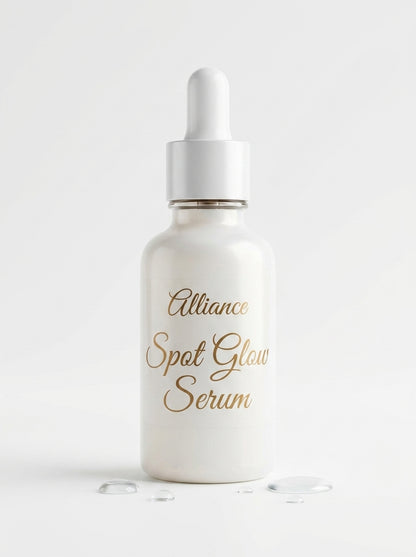 Spot Glow Serum – Brightening & Glowing Face Serum with Rice Extract, Collagen & Hyaluronic Acid