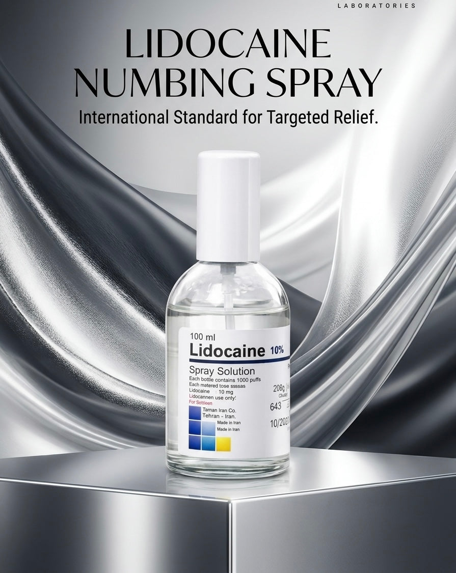 Lidocaine 10% Numbing Spray – Pain Relief Solution for Painless Waxing