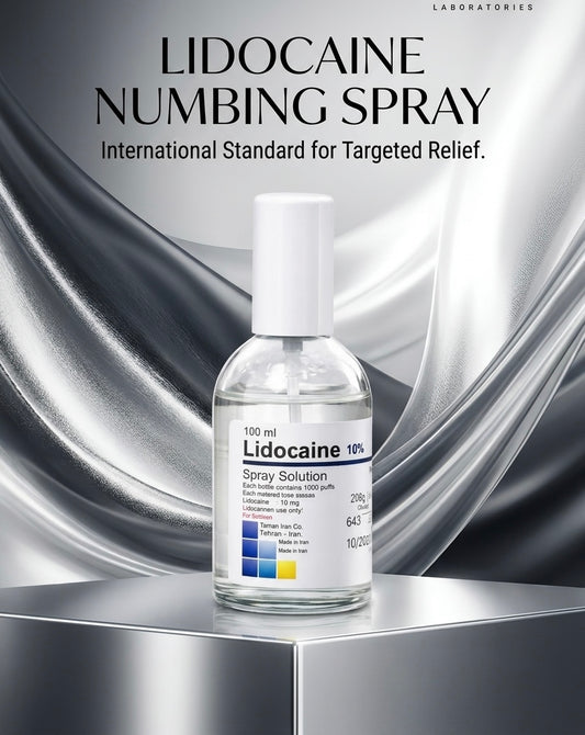 Lidocaine 10% Numbing Spray – Pain Relief Solution for Painless Waxing