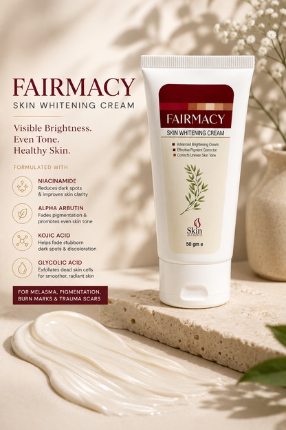 Fairmacy Intensive Pigmentation Repair Cream | For Melasma, Burn Marks & Trauma Scars