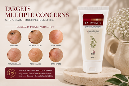 Fairmacy Intensive Pigmentation Repair Cream | For Melasma, Burn Marks & Trauma Scars