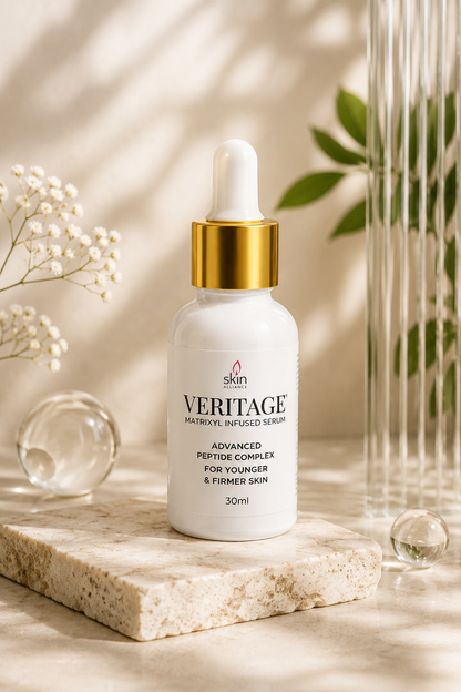Veritage Matrixyl® 3000 Peptides Serum | Vitamin C Face Serum | Anti-Aging, Firming & Skin Brightening