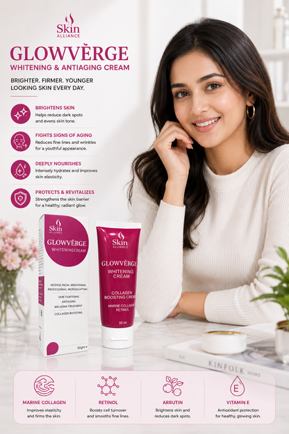 Glowverge Collagen & Retinol Cream | Advanced Brightening & Anti-Aging