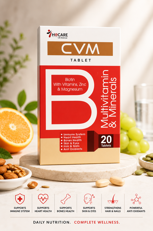 Tab CVM Hair Tablets – Hair Growth, Strength & Anti Hair Fall Support Supplement