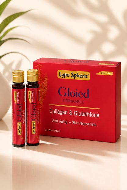 Lypo Spheric Gloied Intense Whitening Anti-aging Collagen & Glutathione Drinkable Shots