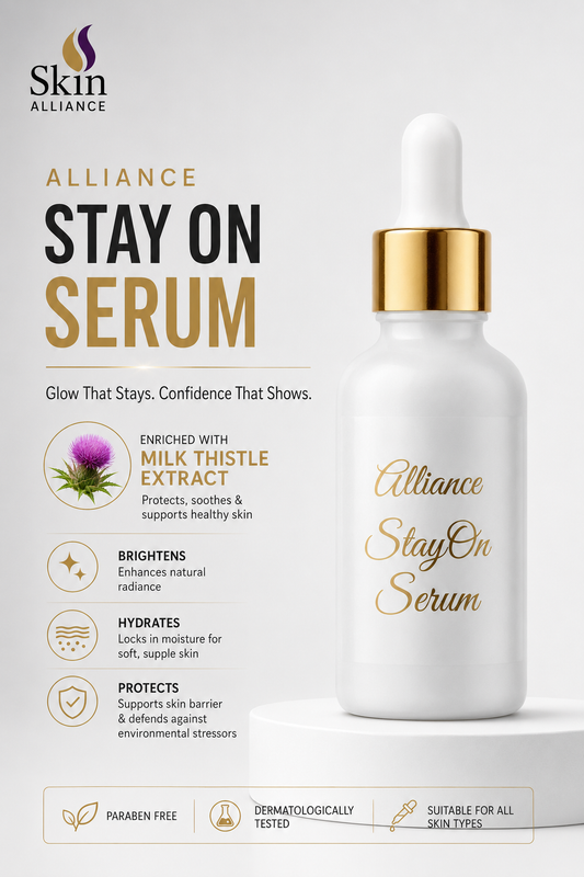 StayOn™ Silymarin Serum | Luxury Antioxidant Brightening Serum