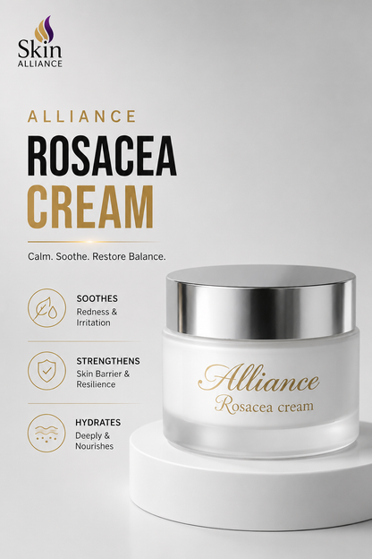 Alliance Rosacea Cream- for redness & spider veins