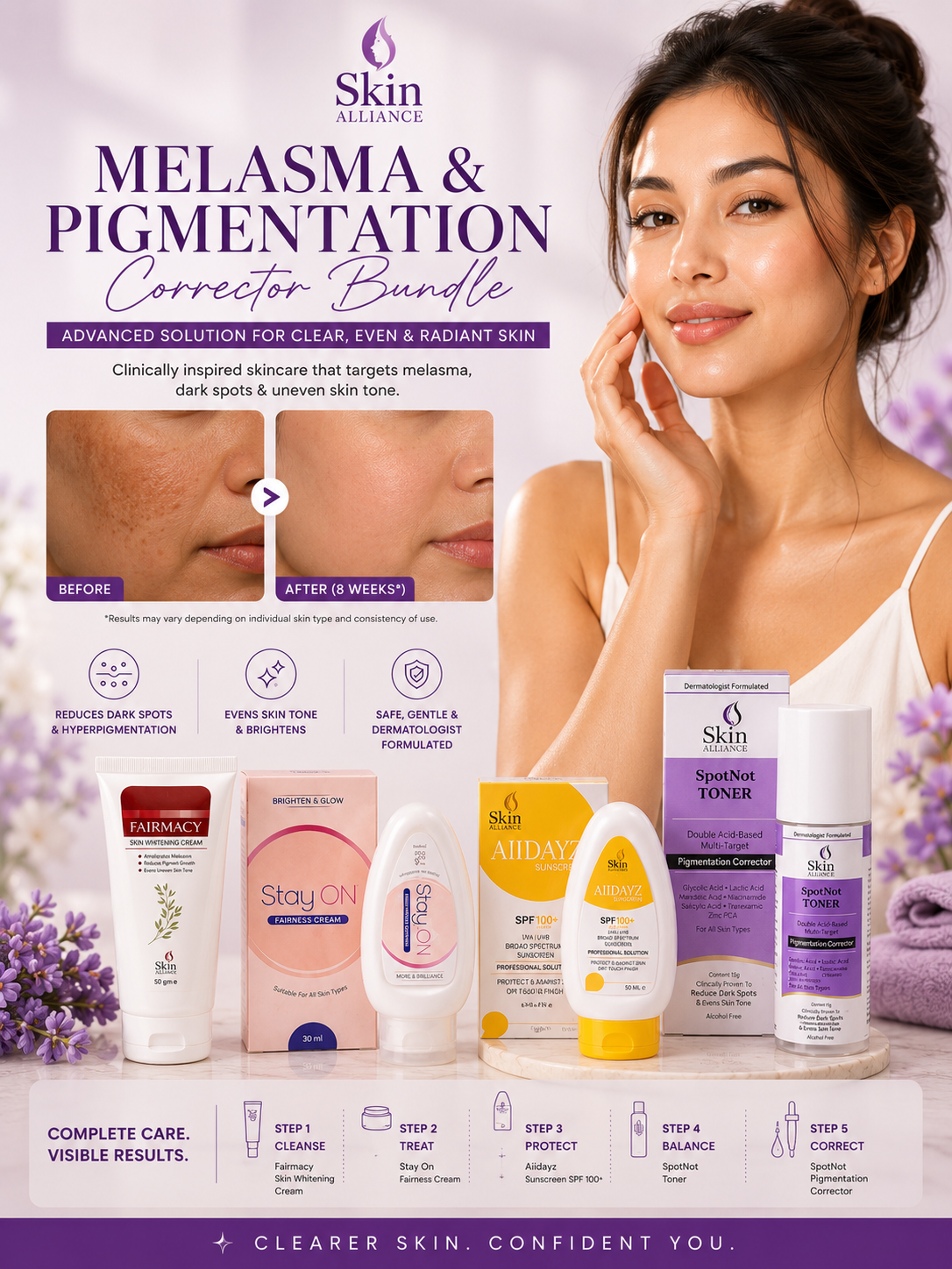 Pigmentation & Melasma Treatment Bundle