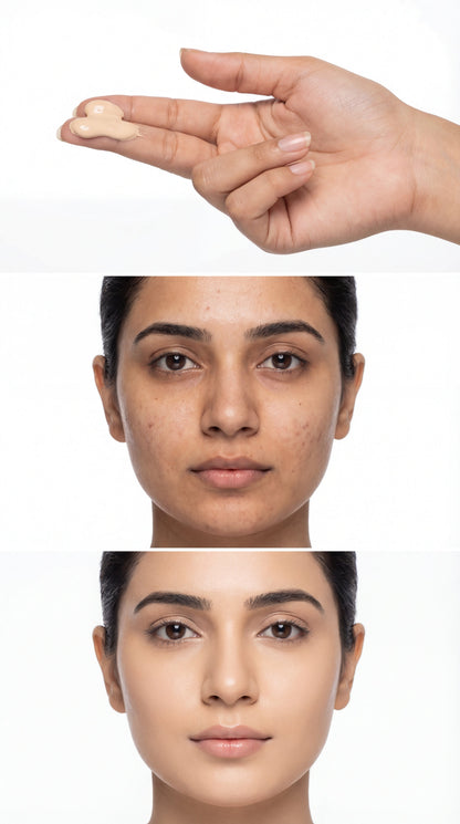 Fairverge BB Cream SPF 30+ | Sunscreen with Foundation | Natural Coverage & Even Skin Tone