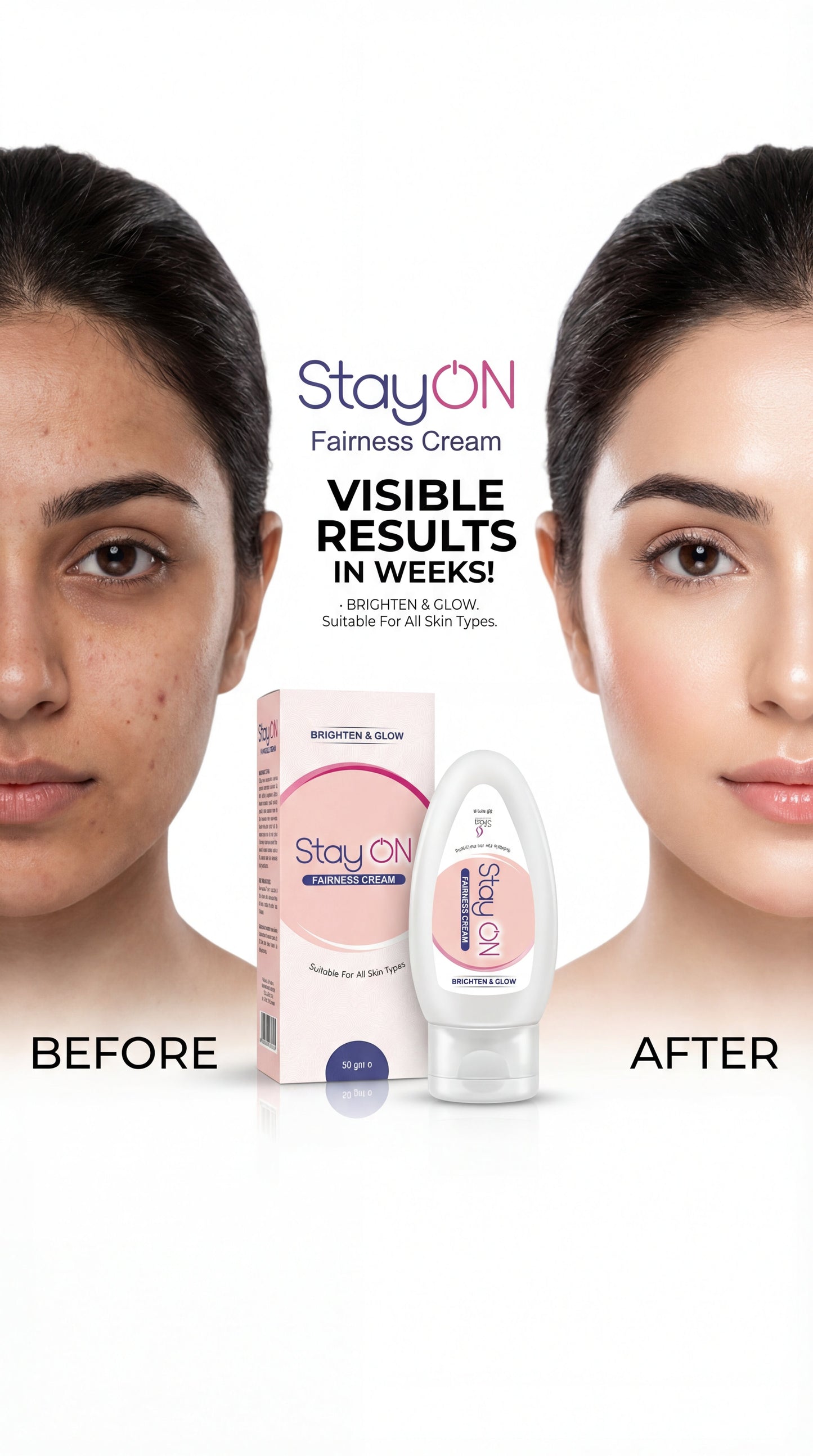 StayOn Fairness Cream 50g