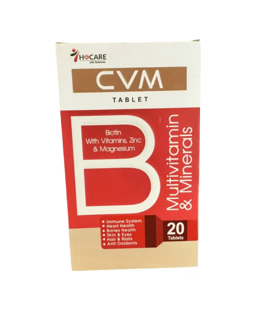 Tab CVM Hair Tablets – Hair Growth, Strength & Anti Hair Fall Support Supplement