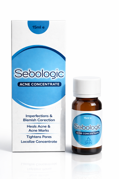 Sebologic Acne Concentrate Serum | Targeted Spot Treatment for Active Acne, Comedones, Blemishes & Post-Acne Marks