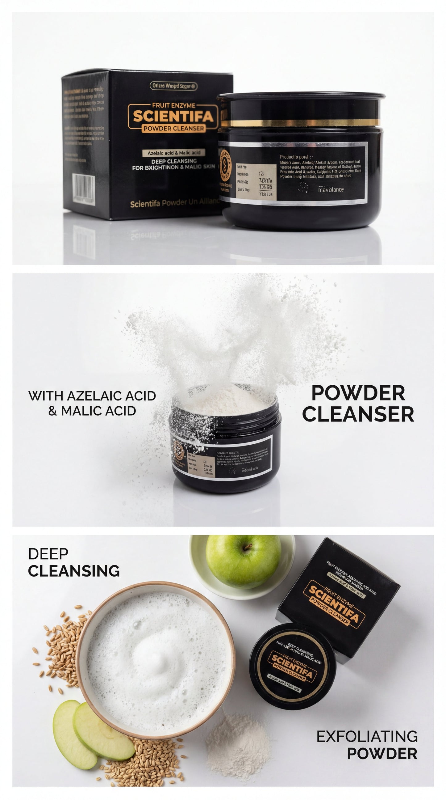 Scientifa Fruit Enzyme Cleanser Powder