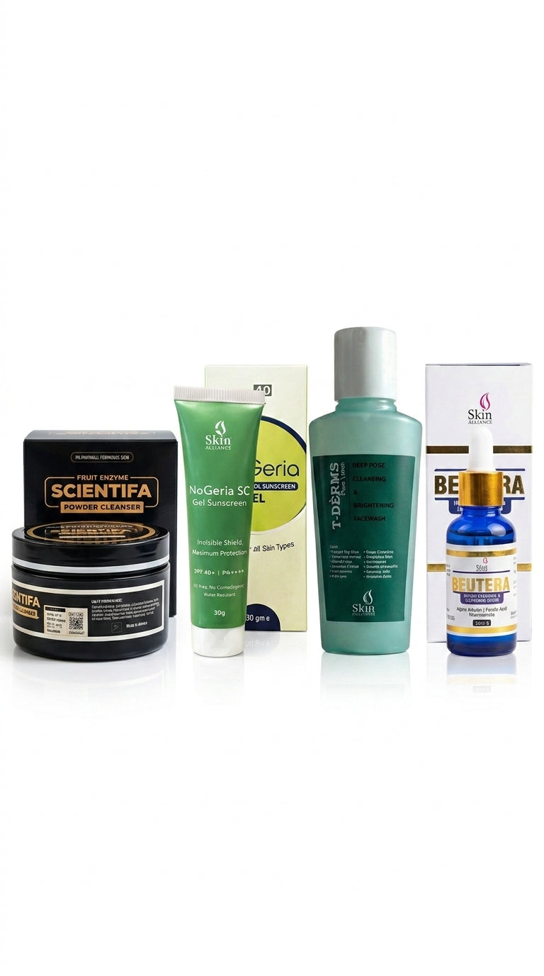 Oily Skin Complete Care Bundle – Cleanse, Balance, Hydrate & Protect