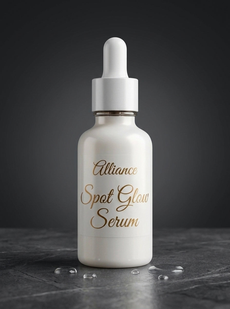     Spot Glow Serum brightening face serum with rice extract, collagen and hyaluronic acid