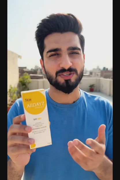 Alldayz Sunblock SPF 100 | Broad Spectrum UVA/UVB Sunscreen | Water-Resistant, Non-Greasy Daily Sun Protection