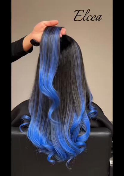 Elcea Noir Black Hair Dye – Ammonia-Free Hair Color | 100% Grey Coverage | Made in France