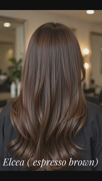 Elcea Hair Dye Ammonia-Free Hair Color | 100% Grey Coverage | Made in France