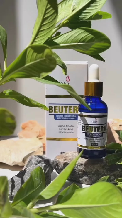 Beutera Intense Hydrating & Brightening Serum | Hyaluronic Acid, Niacinamide & Arbutin| Deep Hydration & Skin Barrier Support